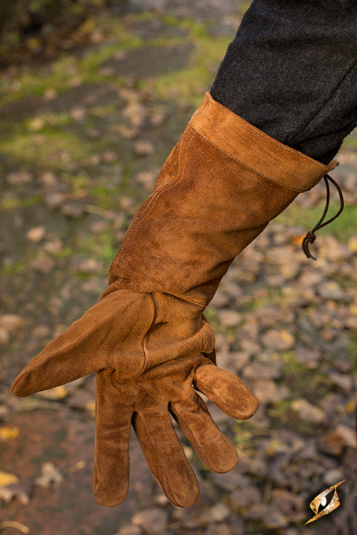 Leather Gloves - Suede