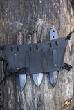 Triple Throwing Knives Holder