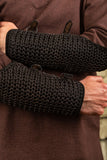 Connor chainmail bracers browned