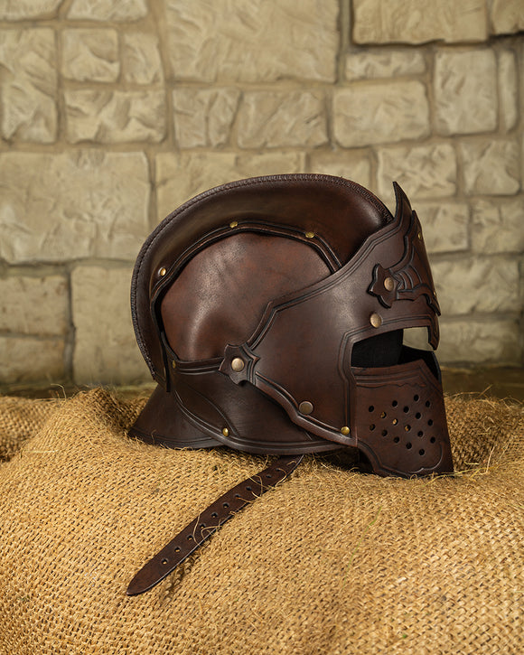 Antonius helmet deluxe brown