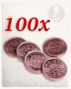 Larp coin copper set of 100