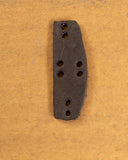 Raude leather scales black 25 pcs.