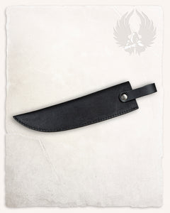Anselm chef knife leather sheath black