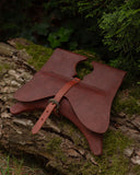 Calvert kidney-shaped belt bag small brown