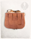 Canis beltbag with fur Red Fox brown