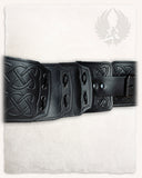Floki viking belt extension set black
