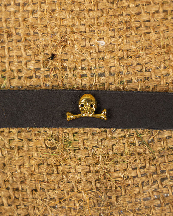 Belt decoration skull