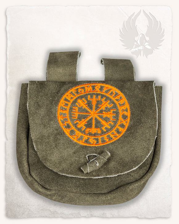 Ingmar belt bag with Vegvisir olivegreen