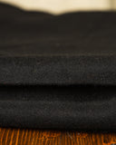 Wool fabric 380g/mÂ² black