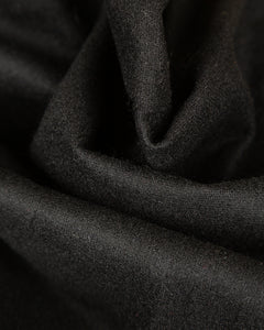 Wool fabric 380g/mÂ² black