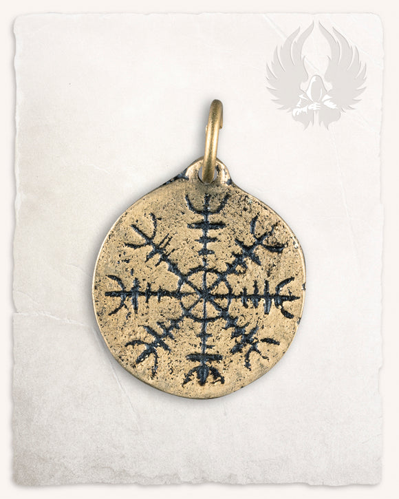 Yrsa pendant with runes